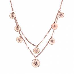 LOISIR ΚΟΛΙΕ ROSY ΜΕΤΑΛΛΙΚΟ ΔΙΠΛΟ ROSE GOLD  01L15-01053